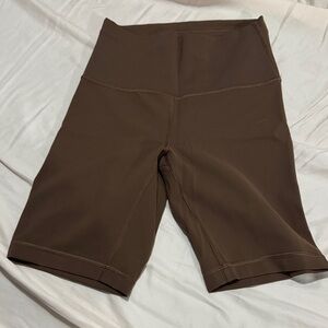 Women's Chocolate Brown Bike Shorts